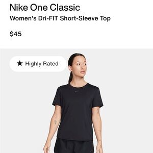 Women’s Nike top medium